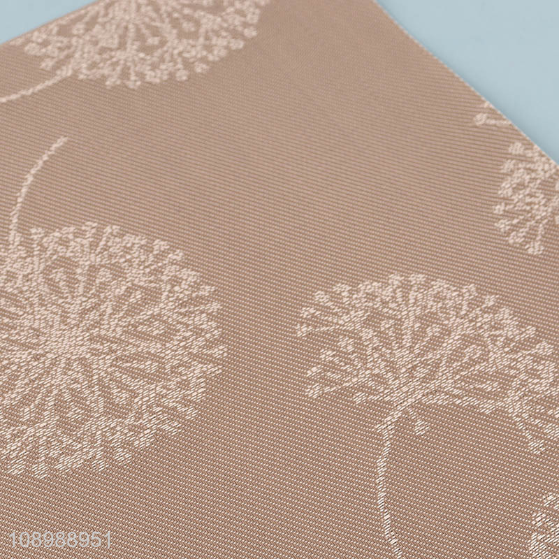 Good selling rectangle anti-slip textilene table dining place mat wholesale