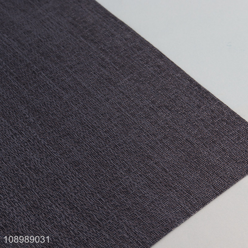 Top products rectangle anti-slip jacquard placemat dinner mat