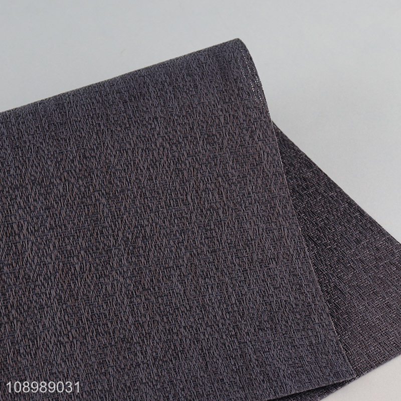 Top products rectangle anti-slip jacquard placemat dinner mat