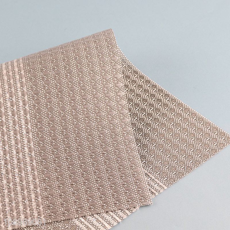 Popular products tabletop decoration home hotel rectangle place mat