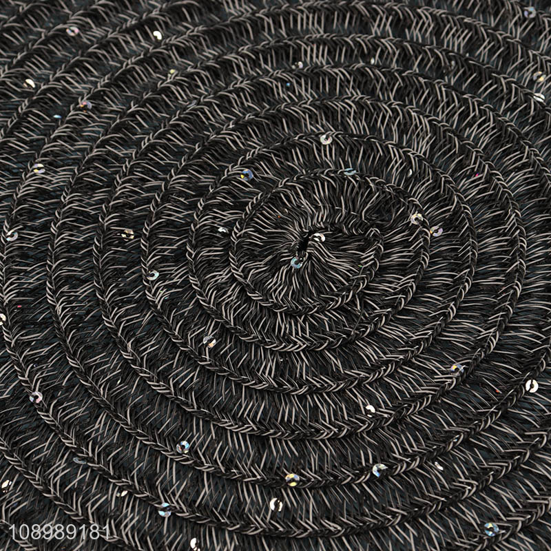 Best sale round non-slip waterproof heat-resistant place mat dinner mat