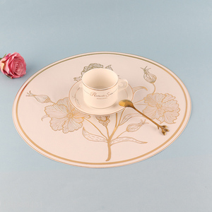 Hot products round home hotel place mat dinner mat for sale