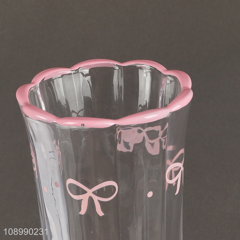 New Product Glass Champagne Flutes Champagne Glasses with Long Stem