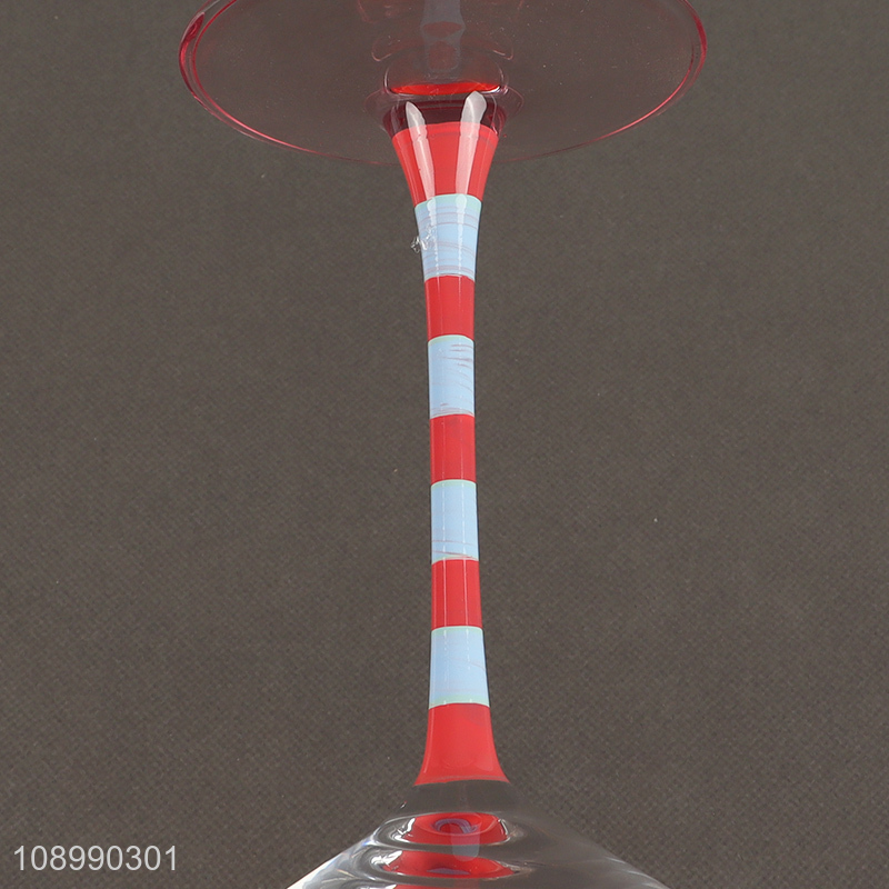 New Arrival Colored Corktail Whiskey Glasses Stemmed Wine Glasses