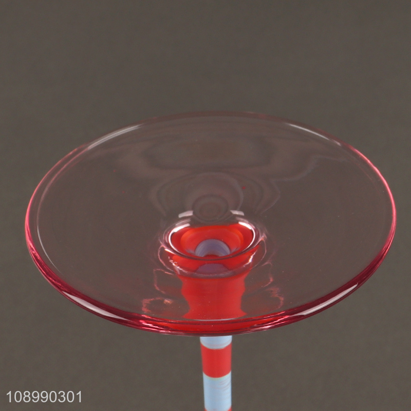 New Arrival Colored Corktail Whiskey Glasses Stemmed Wine Glasses