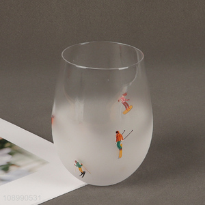 Online Wholesale Glass Water Cup Stemless Wine Glasses Drinking Glasses