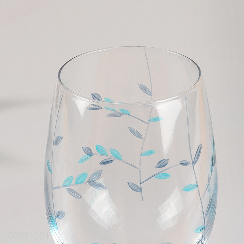 China Product Colored Wine Glasses Stemmed Corktail Whiskey Glasses