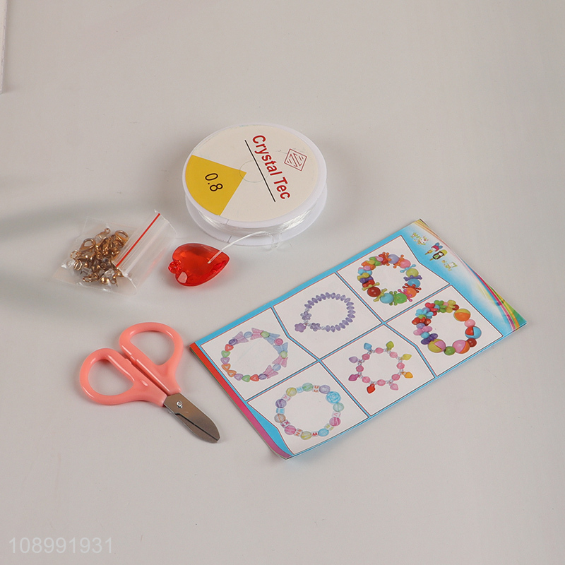 China Imports Pop Beads Diy Jewelry Bracelet Ring Making Kit for Kids