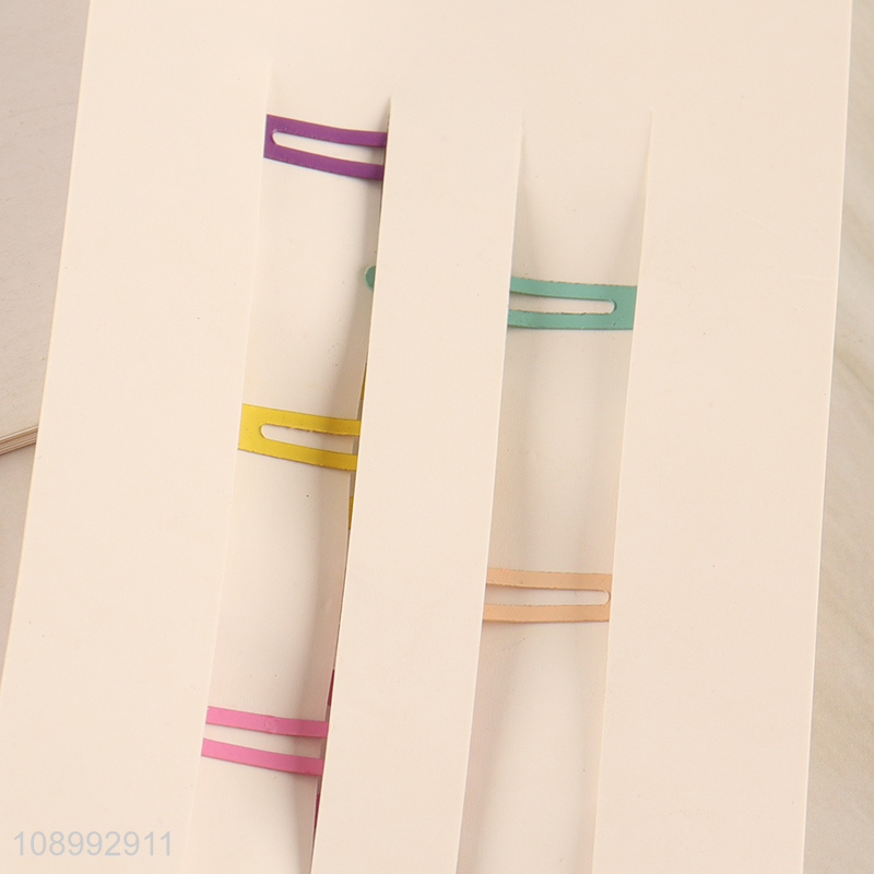 Top sale heart shape multicolor girls hairpin hair accessories