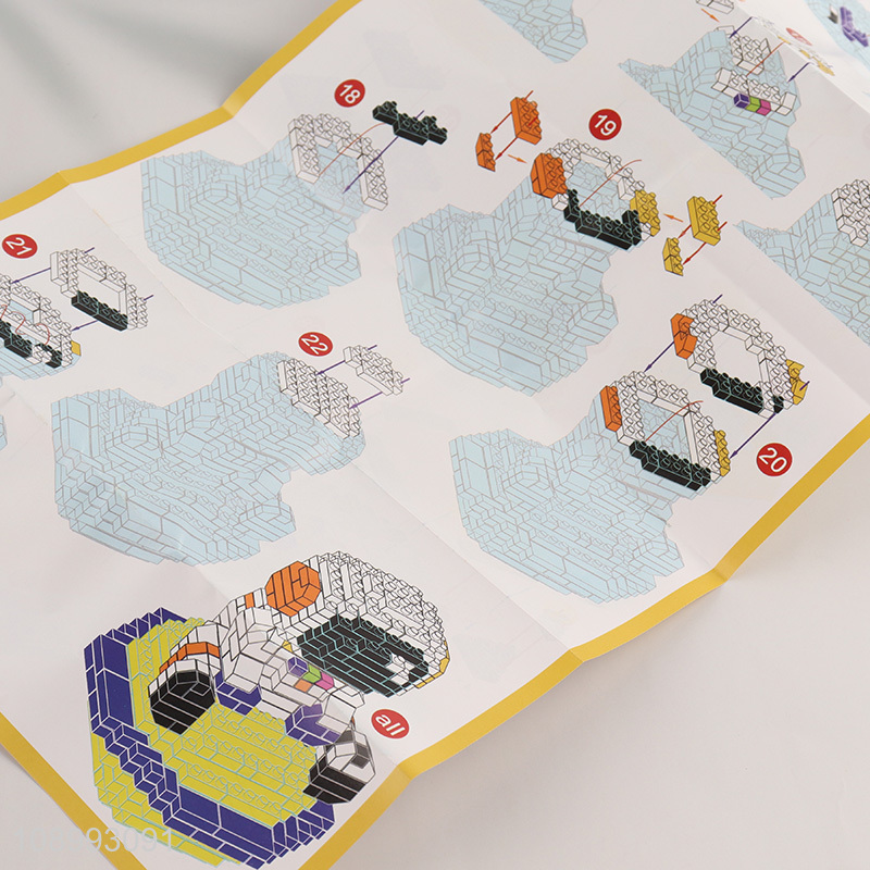 Top products kids educational toy diy building block assembly toy