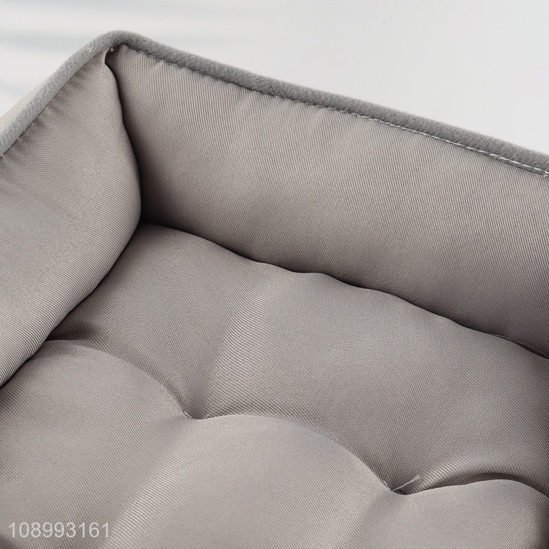 Factory wholesale soft waterproof pet dog bed for winter