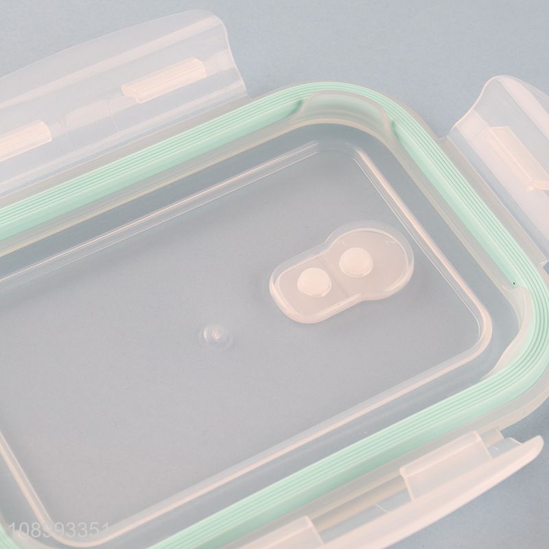 Cbina products glass sealed food container storage box with lid