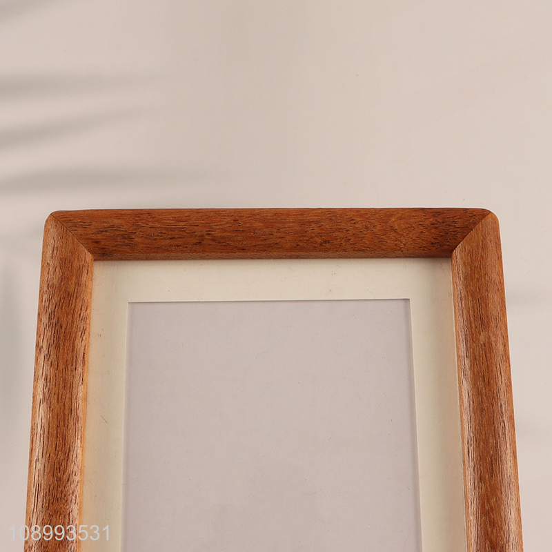 China Product 3X5 Inch Wooden Picture Frame Photo Frame for Tabletop Display