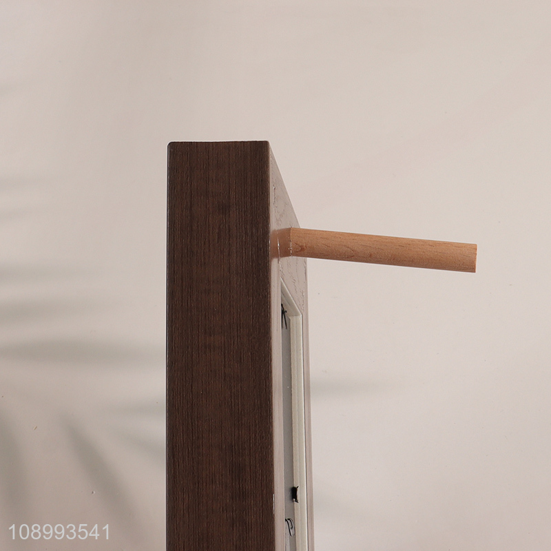 Wholesale 4X4 Inch Wooden Picture Frame for Tabletop Display or Wall Decoration