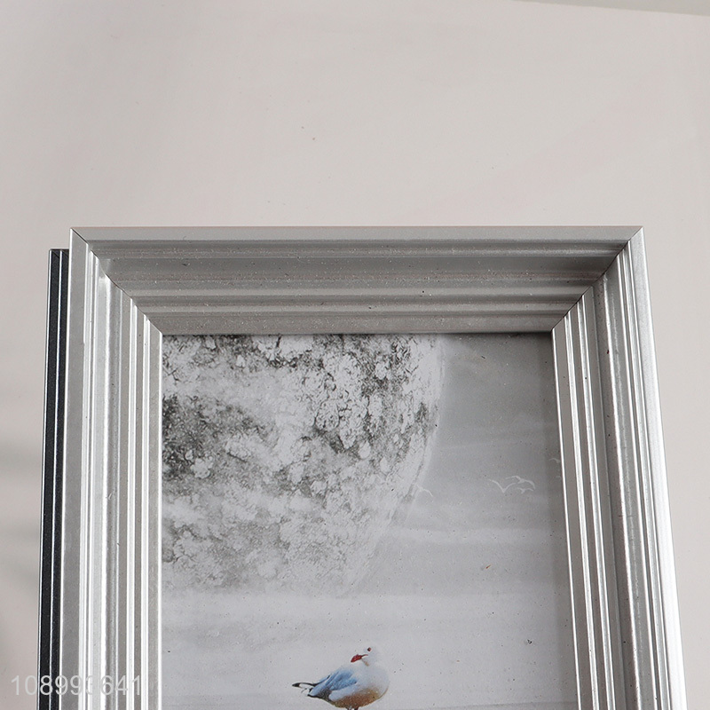 Factory Price Home Ornaments PS Picture Frame Plastic Photo Frame for Decor