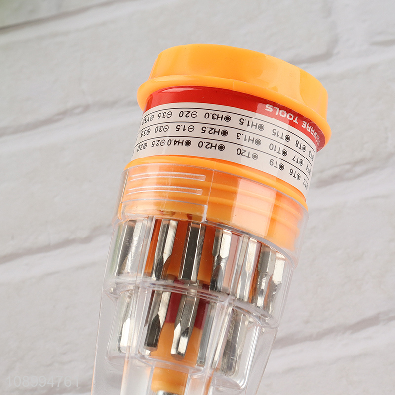 Top quality professional mini magnetic carbon steel screwdriver set