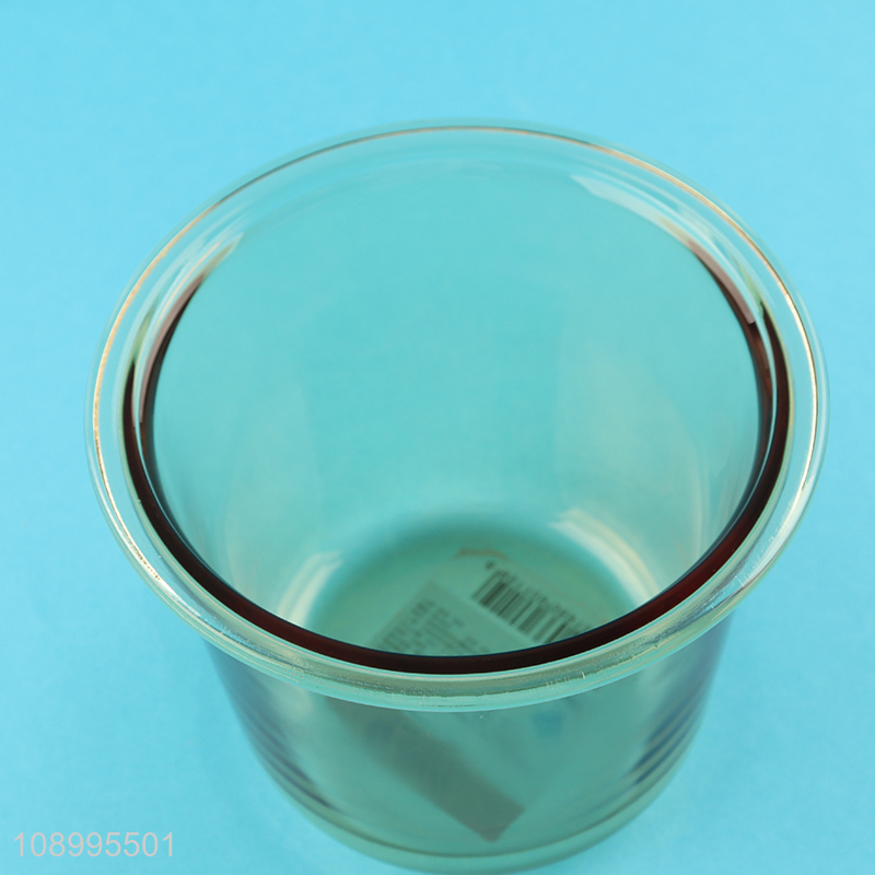 Hot products round food container glass crisper preservation box