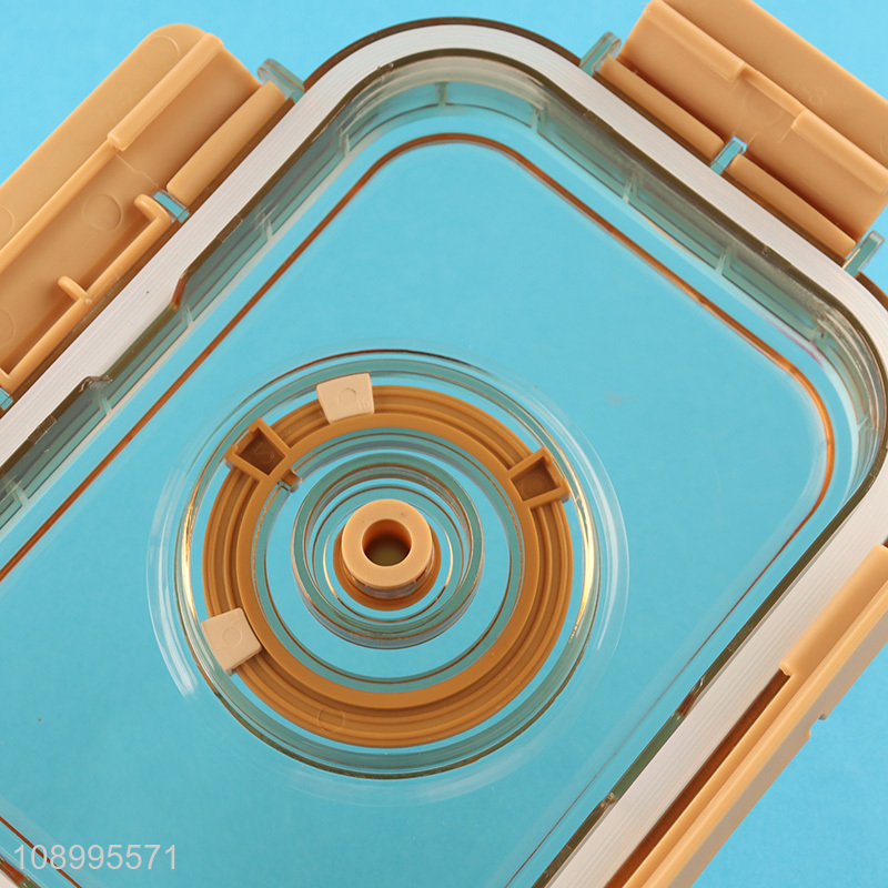 Online wholesale home kitchen vacuum glass crisper glass food container