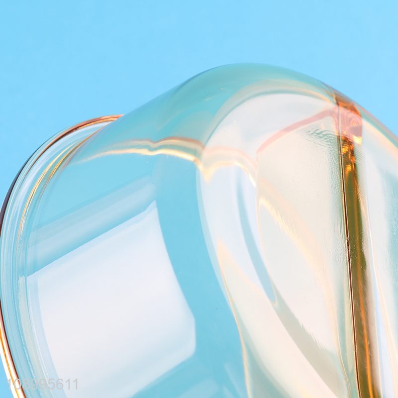 Hot sale home kitchen vacuum glass crisper glass food container with lid