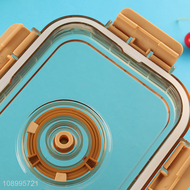 China wholesale large capacity glass food container preservation box