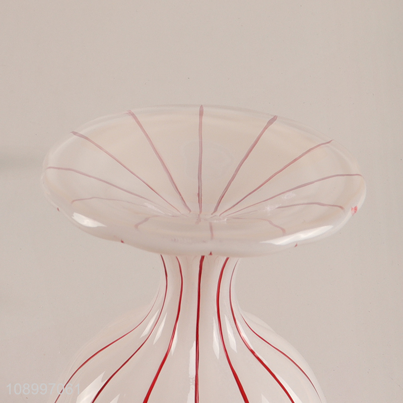 Hot Selling Colored Stemless Red Wine Glasses Lead Free Glass Ice Cream Cup