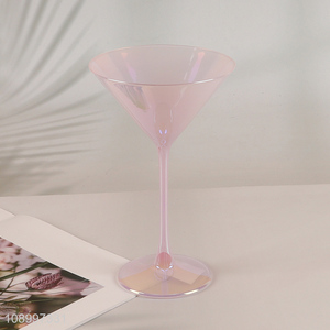 High Quality Colored Cocktail Coupe Glasses Martini Margarita Drinking Glasses