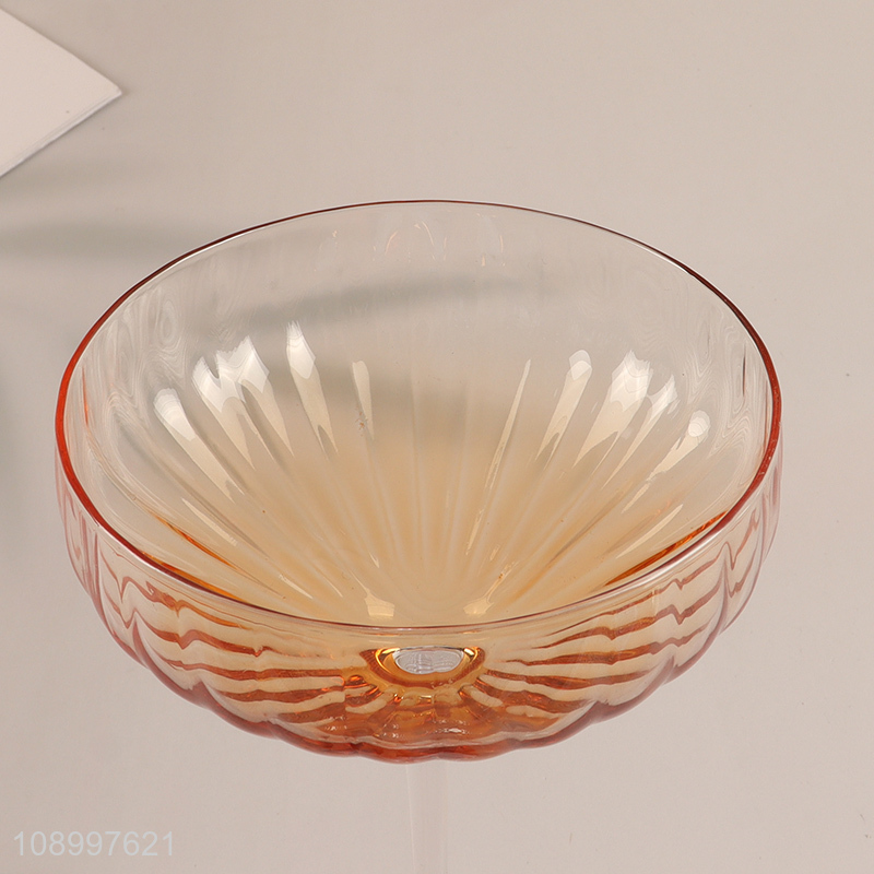 Factory Price Colored Corktail Glasses Martini Glasses Stemmed Wine Glasses