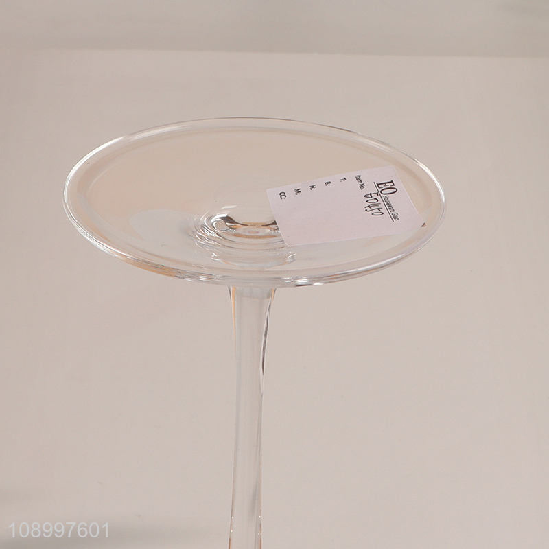 New Product Long Stem Wine Glasses Colored Goblet Wine Glasses