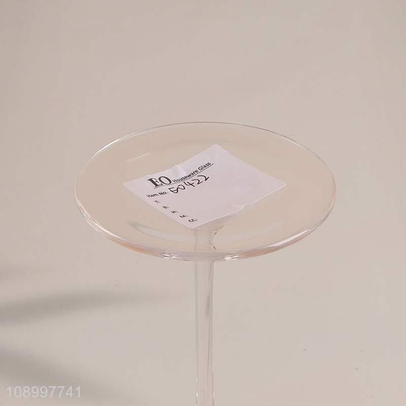 New Product Rainbow Color Stemmed Glass Champagne Flutes Champagne Glasses