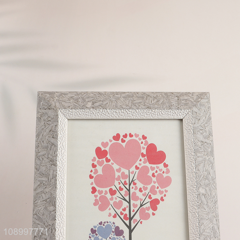 High Quality 4X6 Inch MDF Wood Picture Frame Tabletop Photo Frame