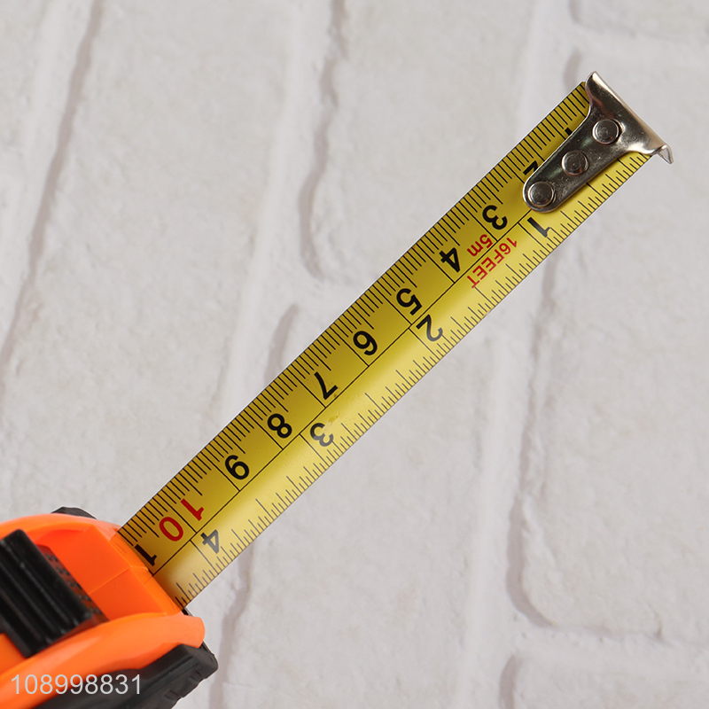 Top sale professional 5m measuring tool steel measuring tape