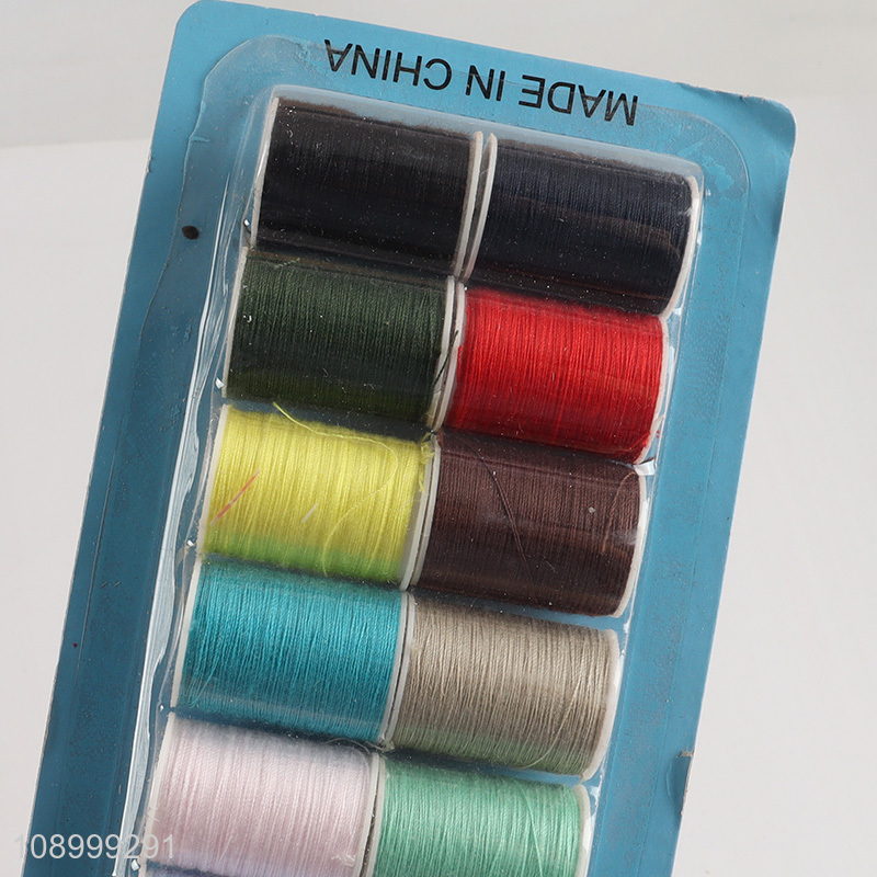 Good Quality 12PCS Sewing Threads for Hand Sewing and Embroidery