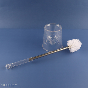 New Product Toilet Bowl Brush and Holder <em>Set</em> for <em>Bathroom</em> Deep Cleansing