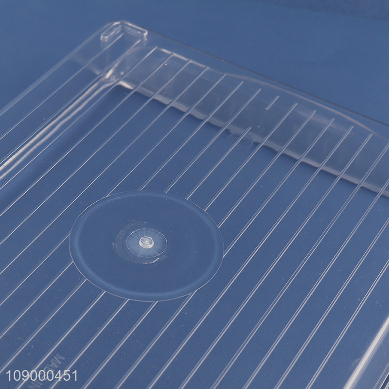 China Product Clear Plastic Refrigerator Pantry Kitchen Organizer Bins