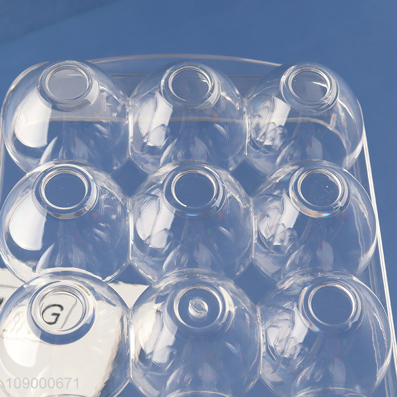 China Imports 18 Slots Reusable Stackable Egg Container for Refrigerator