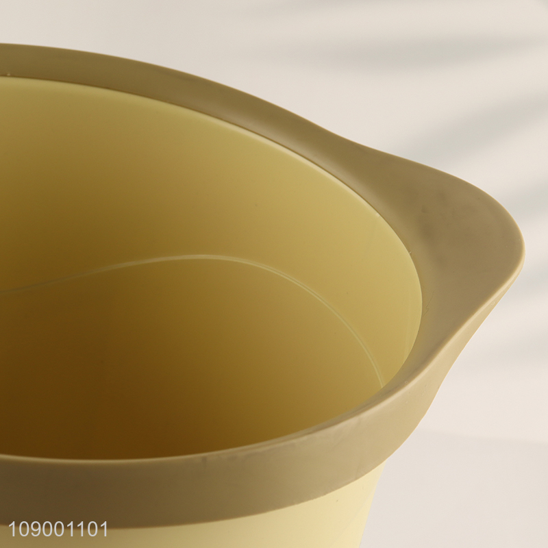 High Quality Durable Plastic Trash Can Wastebasket Garbage Container