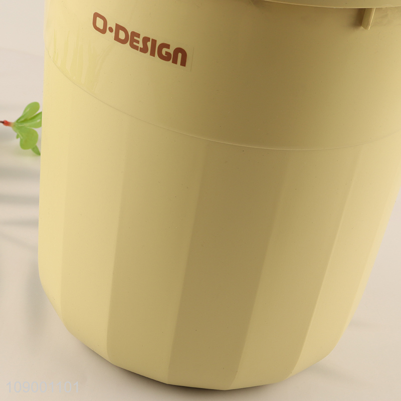 High Quality Durable Plastic Trash Can Wastebasket Garbage Container