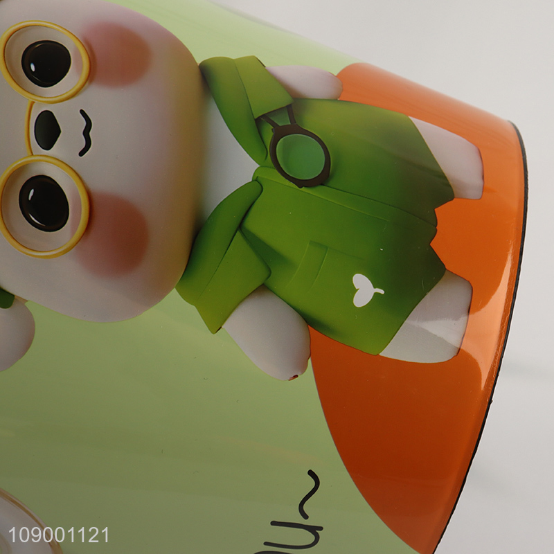 Good Quality Plastic Trash Bin Garbage Can Wastebasket for Bedroom