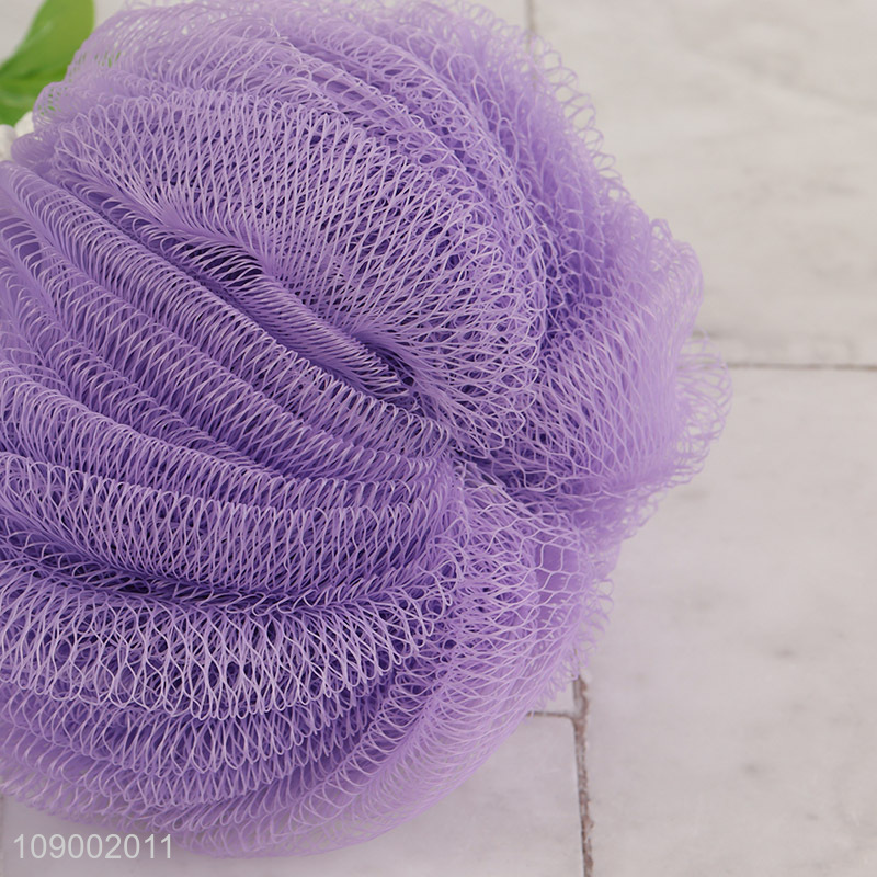 New Product Exfoliating Loofah Sponge Body Wash Puff for Adults