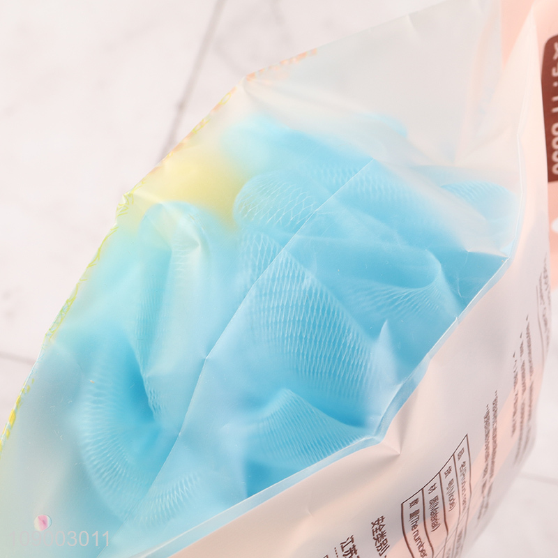 New Arrival Bath Loofah Sponge Mesh Body Scrubber Shower Puff