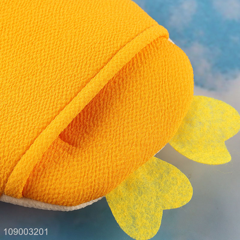 Hot Selling Kids Bath Gloves Cartonn Shower Mitts Exfoliating Gloves