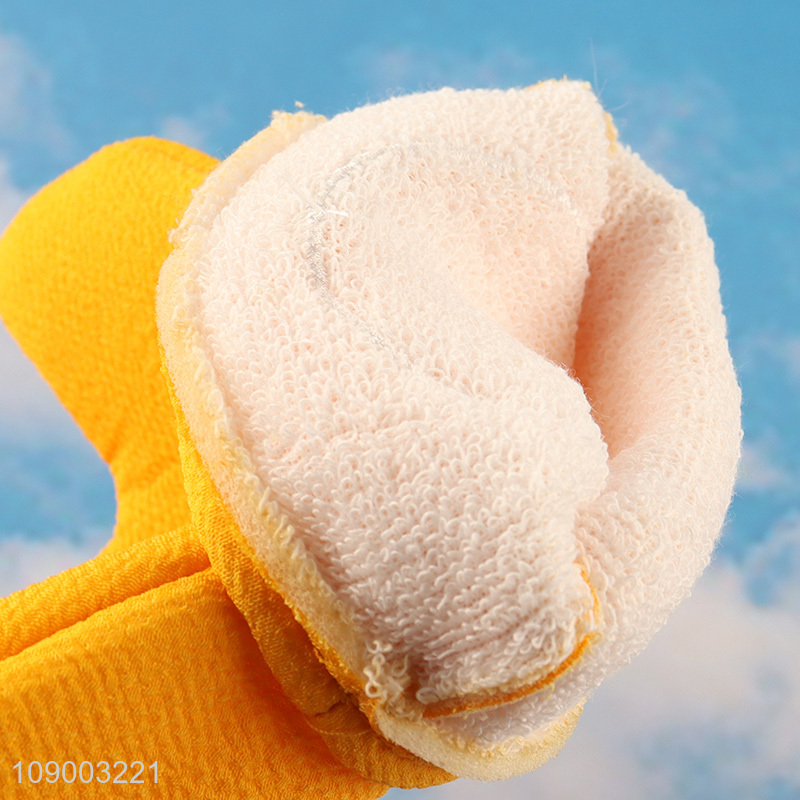 New Arrival Cartoon Exfoliating Shower Bath Gloves Body Scrubber Mitts