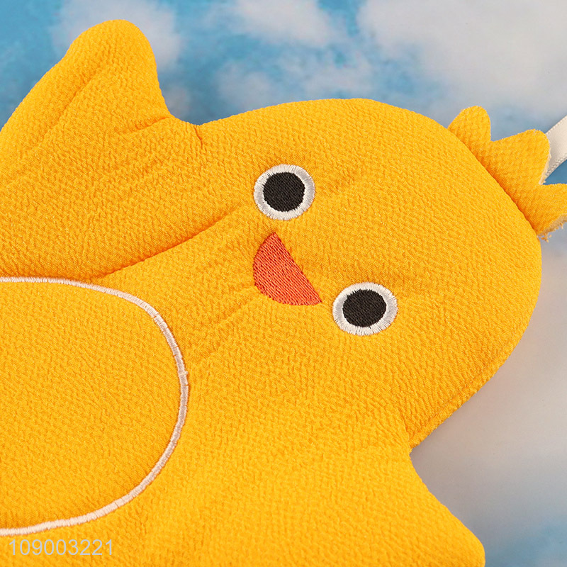 New Arrival Cartoon Exfoliating Shower Bath Gloves Body Scrubber Mitts