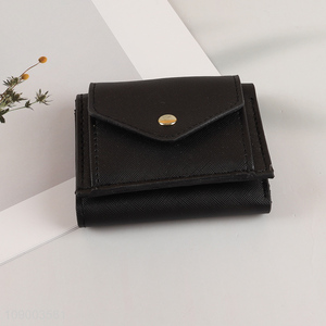 High Quality Custom Logo Trifold <em>Wallet</em> Credit Card Holder for <em>Women</em>