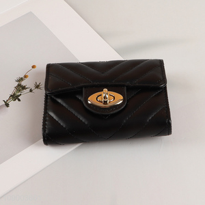 Hot Selling Trendy PU Leather <em>Wallet</em> Card Holder for <em>Women</em> and Girls