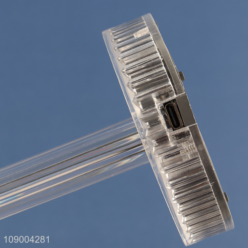 Popular Product Crystal Table Lamp UBS Charging RGB Remote Control Led Night Lamp