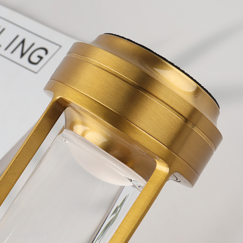 New Arrival Portable Metal Table Light Rechargeable 3 Colors Stepless Dimmable Touch for Camping