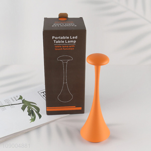 Wholesale Die-Casting Aluminum <em>Table</em> Light 3 Colors Stepless Dimmable Touch USB Charging Night <em>Lamp</em>