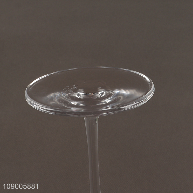 China factory clear glass red wine glasses champagne glasses goblet cup