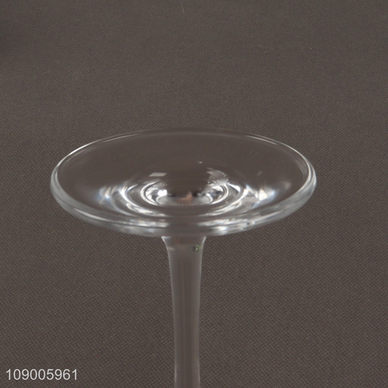 Good quality clear glass home restaurant wine glasses champagne glasses